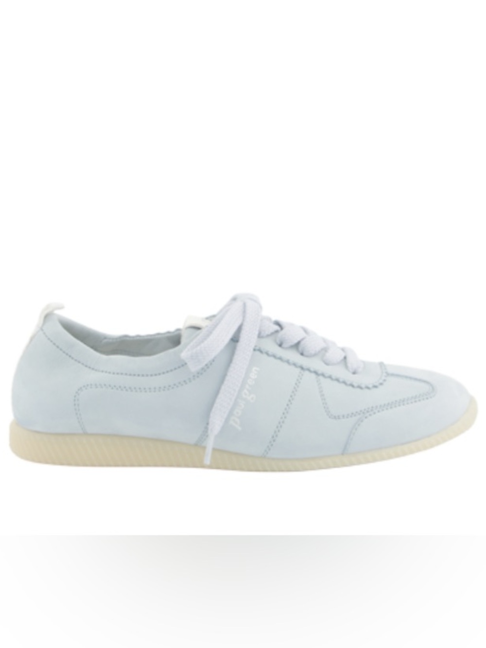 Blue Leather Sneaker. Super soft